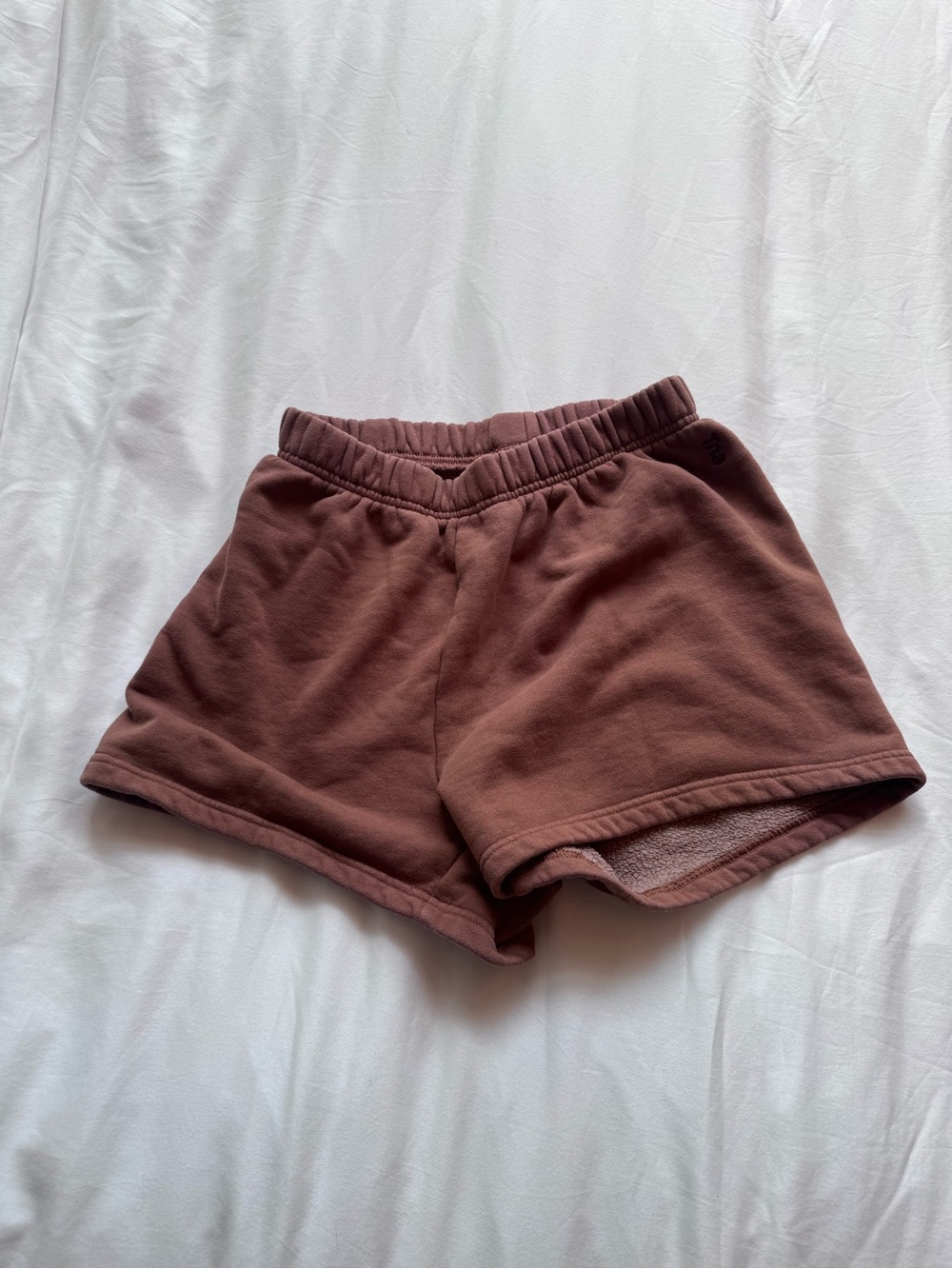 TNA Women's Athletic Shorts in Dusty Mauve Brown